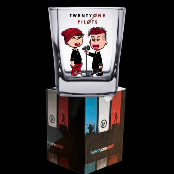 PEANUTS Characters/ROCK BANDS Mashup Shot Glass/Matching Box, Unique Gift! - Picture 11 of 14